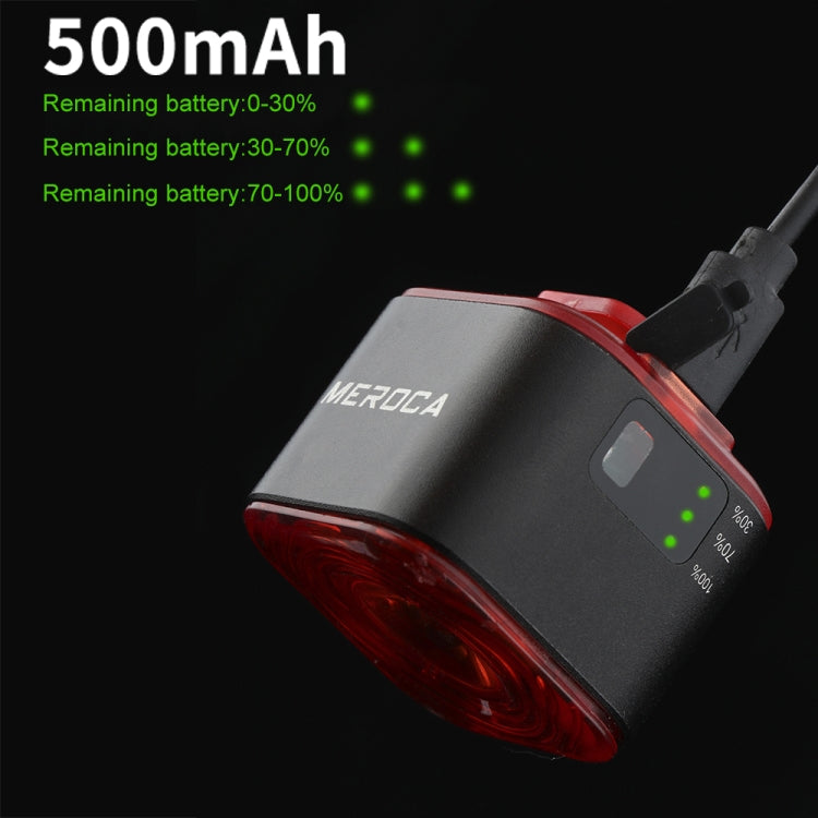 Skorter | MEROCA XC02 Smart Light-Sensitive Brake Induction Taillight(Pipe Mounting)