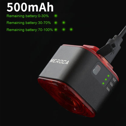 Skorter | MEROCA XC02 Smart Light-Sensitive Brake Induction Taillight(Pipe Mounting)