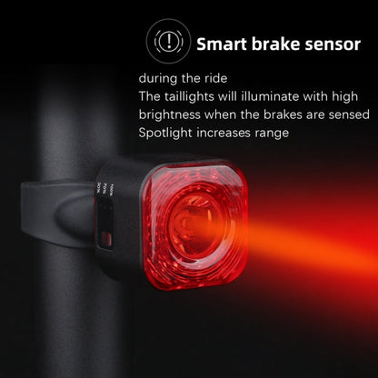 Skorter | MEROCA XC02 Smart Light-Sensitive Brake Induction Taillight(Pipe Mounting)