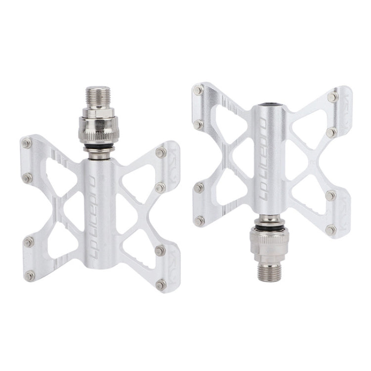 Skorter | LP LitePro K5 Folding Bkie Aluminum Alloy Bearin Pedals(Silver)