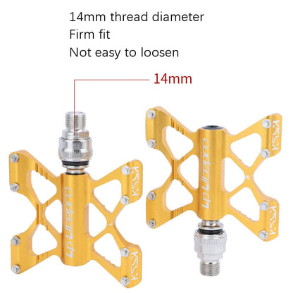 Skorter | LP LitePro K5 Folding Bkie Aluminum Alloy Bearin Pedals(Silver)