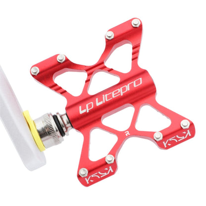 Skorter | LP LitePro K5 Folding Bkie Aluminum Alloy Bearin Pedals(Black)