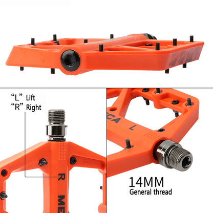 Skorter | MEROCA Mountain Bike Nylon Pedal(Orange)