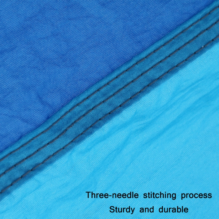 Skorter | Outdoor Camping Anti-Mosquito Quick-Opening Hammock, Spec: Double (Blue+Sky Blue)