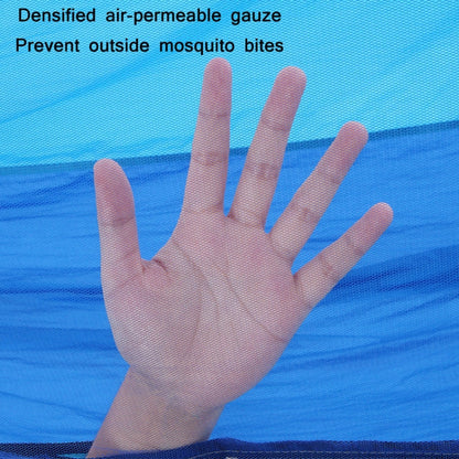 Skorter | Outdoor Camping Anti-Mosquito Quick-Opening Hammock, Spec: Double (Pink+Sky Blue)