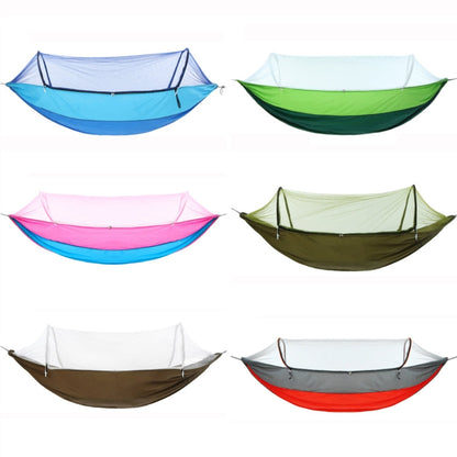 Skorter | Outdoor Camping Anti-Mosquito Quick-Opening Hammock, Spec: Double (Army Green)