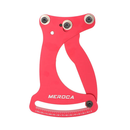 Skorter | MEROCA Bicycle Ring Calibration Tool Spoke Tension Tube Wheel Set Steel Wire, Color: Red