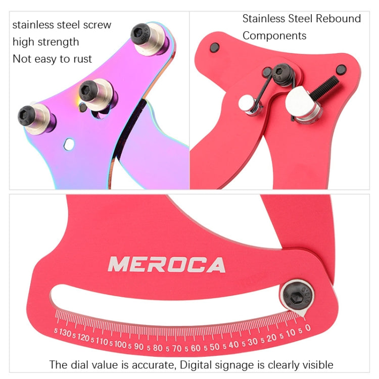 Skorter | MEROCA Bicycle Ring Calibration Tool Spoke Tension Tube Wheel Set Steel Wire, Color: Colorful