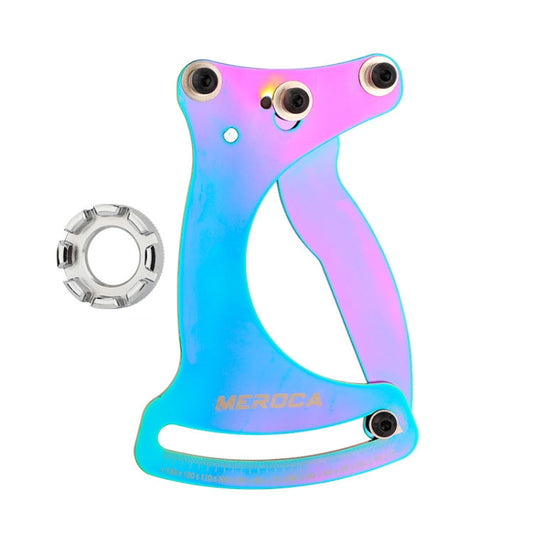 Skorter | MEROCA Bicycle Ring Calibration Tool Spoke Tension Tube Wheel Set Steel Wire, Color: Colorful+Wrench