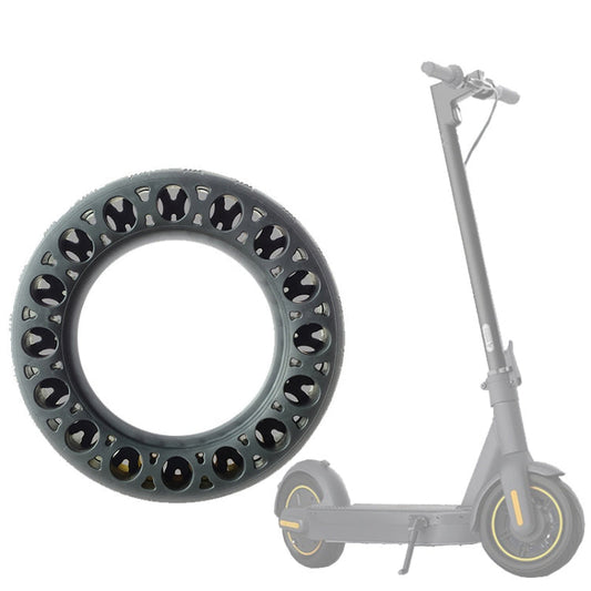 Skorter | 10 Inch Rubber Solid Tire for Ninebot Max G30 Electric Scooter(Black)