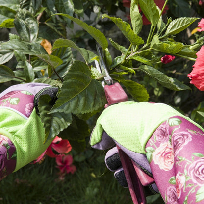 Skorter | Gardening Stab Resistant Print Sleeve Wrist Extended Gloves(Green)