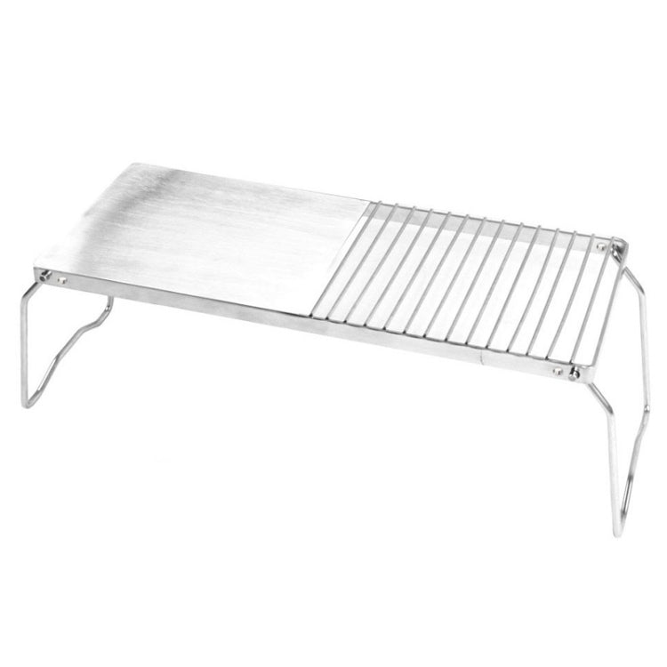 Skorter | Outdoor Camping Convenient Folding Stainless Steel Barbecue Stand
