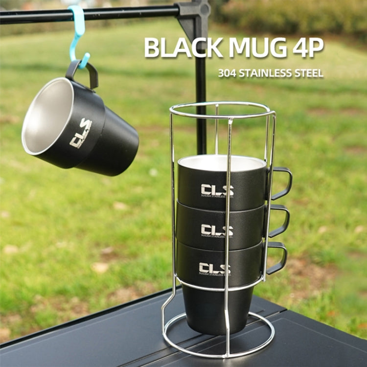 Skorter | CLS 4 in 1 Outdoor 304 Stainless Steel Camping Cup(300ml)
