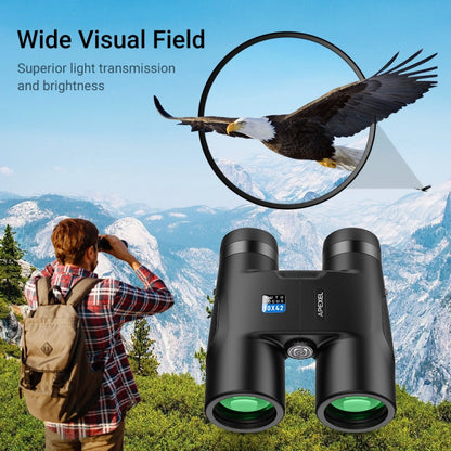 Skorter | APEXEL 10x42 Fixed Focus Binoculars  Autofocus Telescope(Black)