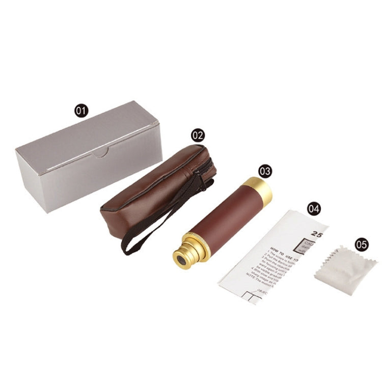 Skorter | 25x32 Pirate High-Performance Monocular Pocket Telescope, Style: Standard