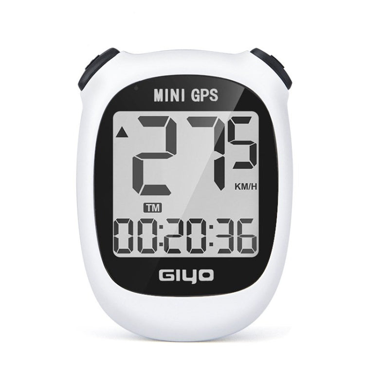 Skorter | GIYO M3 LCD Display Bike GPS Cycling Computer Wireless Road Bicycle Stopwatch Velocimeter(White)