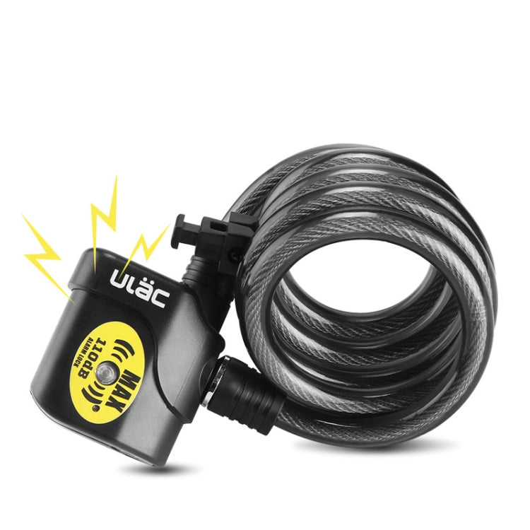 Skorter | ULAC AL-3P Bicycle Alarm Cable Lock Mountain Bike Lock Cycling Supplies