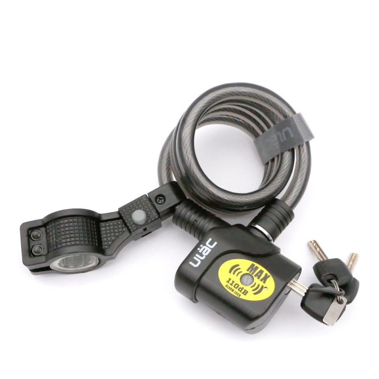 Skorter | ULAC AL-3P Bicycle Alarm Cable Lock Mountain Bike Lock Cycling Supplies