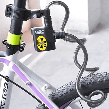 Skorter | ULAC AL-3P Bicycle Alarm Cable Lock Mountain Bike Lock Cycling Supplies