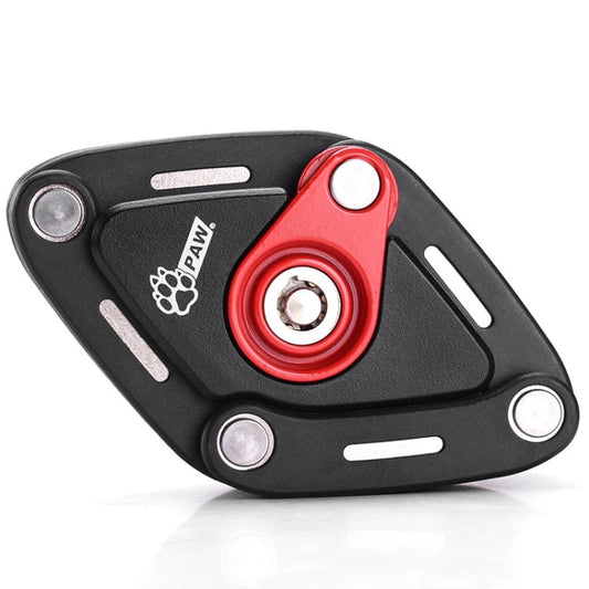 Skorter | PAW Foldable Bike Lock Anti-theft Bicycle Lock Heavy Duty Chain Cable Padlock(Black)