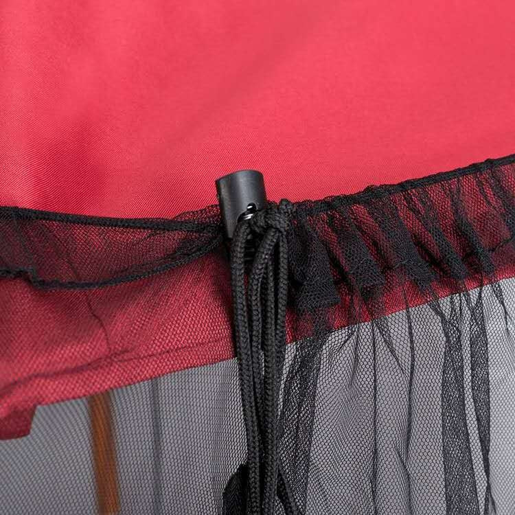 Skorter | HY-0205 300 x 230 cm Outdoor Parasol Anti-mosquito Net Cover, Dimensions: Banana Umbrellas(Black)