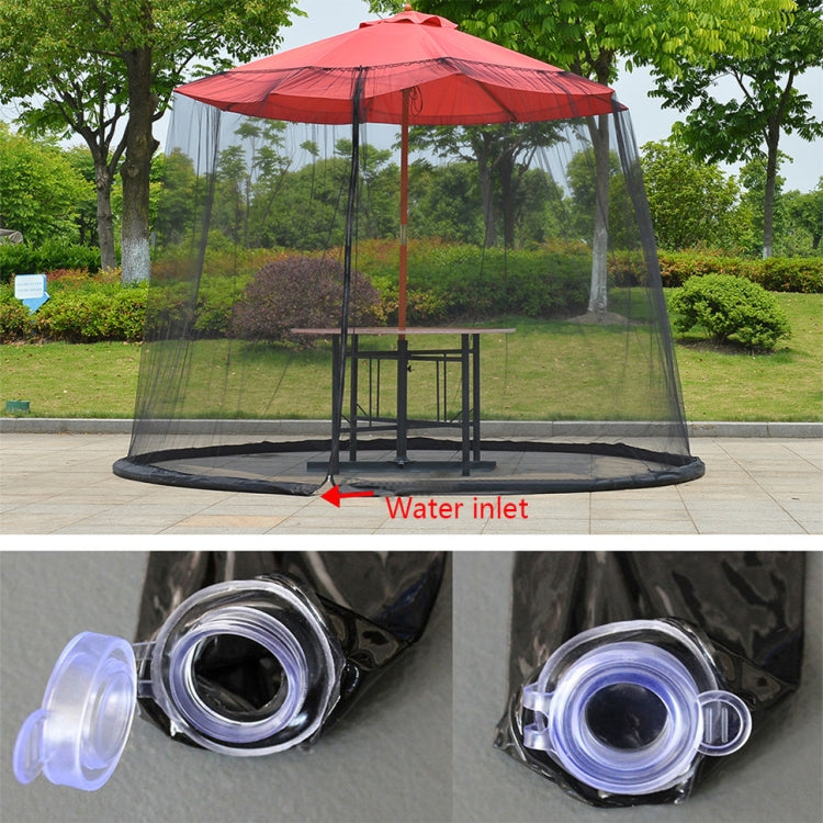 Skorter | HY-0205 300 x 230 cm Outdoor Parasol Anti-mosquito Net Cover, Dimensions: Folding Tents(Black)