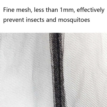 Skorter | HY-0205 300 x 230 cm Outdoor Parasol Anti-mosquito Net Cover, Dimensions: Folding Tents(Black)