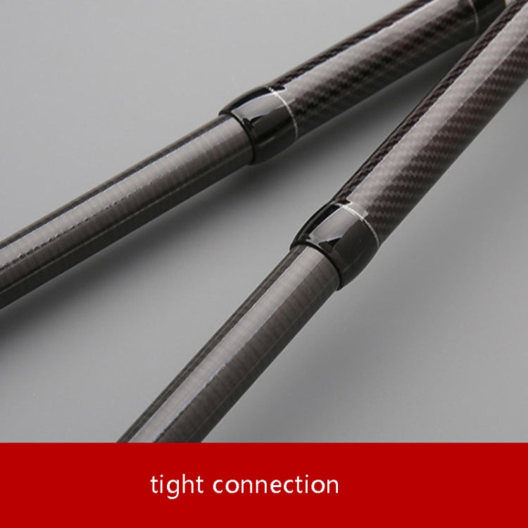 Skorter | Telescopic Carbon Lure Rod Short Section Fishing Casting Rod, Length: 3.0m(Straight Handle)