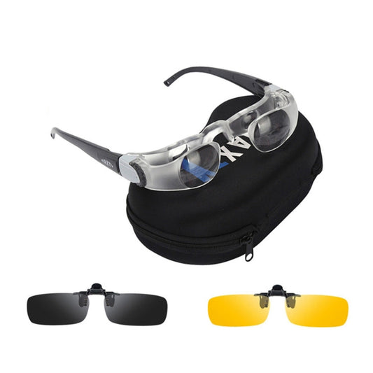 Skorter | Fishing Telescope Adjustable Focus Telescope,Style: Myopia+Yellow+Gray Clip