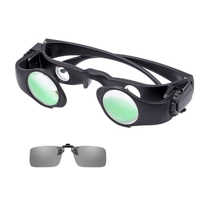 Skorter | 8x Fishing Binoculars Zoomable Telescope Glasses ,Style: Telescope+Gray Clip