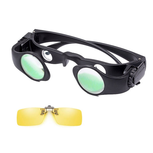 Skorter | 8x Fishing Binoculars Zoomable Telescope Glasses ,Style: Telescope+Yellow Clip