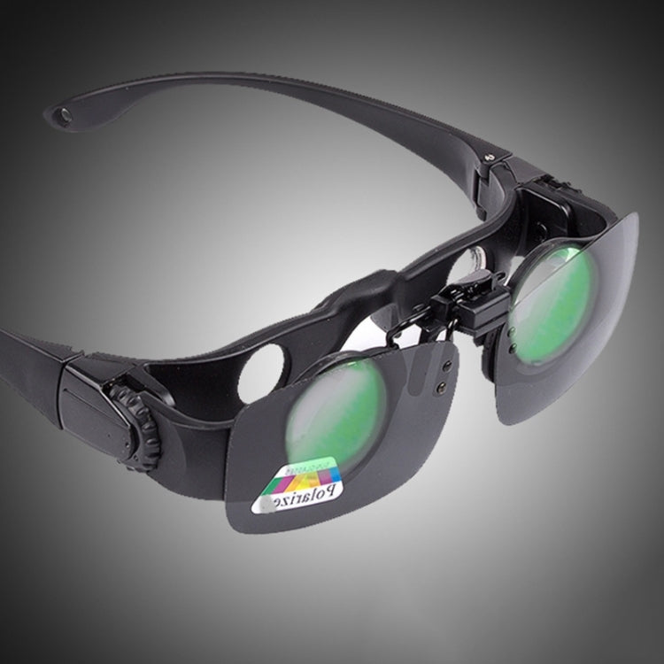 Skorter | 8x Fishing Binoculars Zoomable Telescope Glasses ,Style: Telescope+Three-color Clip