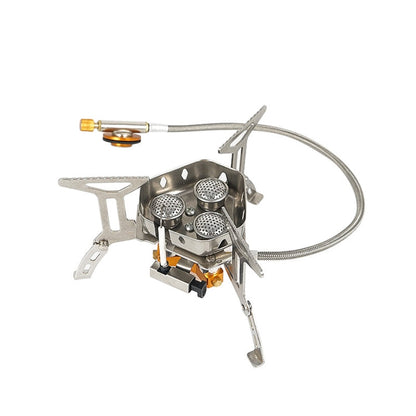 Skorter | Outdoor Portable Three-Head Stove Camping Windproof Stove