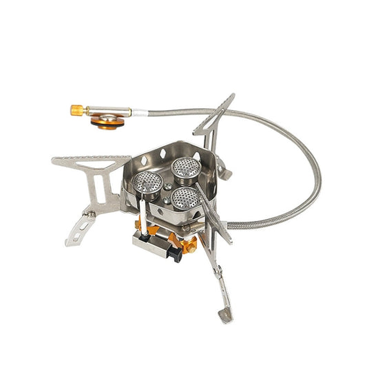 Skorter | Outdoor Portable Three-Head Stove Camping Windproof Stove