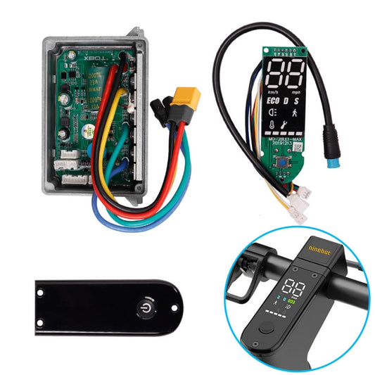 Skorter | Electric Scooter Digital Display Instrument For Ninebot MAX G30(Controller+Instrument+Cover)