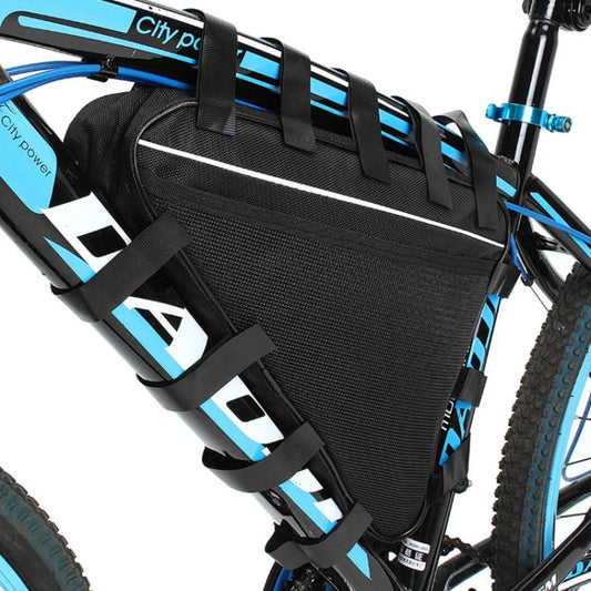 Skorter | 693-1 Mountain Bike Battery Pouch Large Capacity Storage Bag, Size: 39x34x26x8cm(Black)