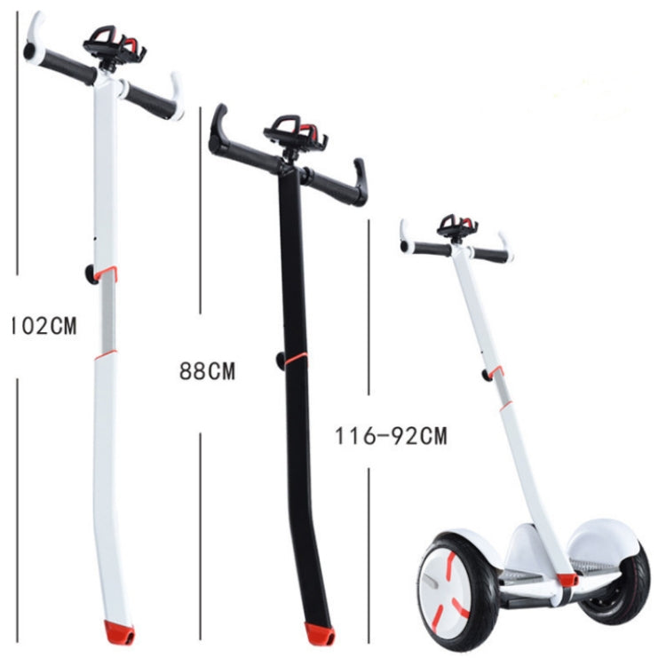 Skorter | Balance Car Retractable And Extended Hand Lever Handle For Ninebot Mini Pro(Black)