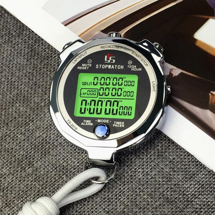 Skorter | YS Running Training Stopwatch Timer Metal Luminous Stopwatch, Style: Two Hundred Memory