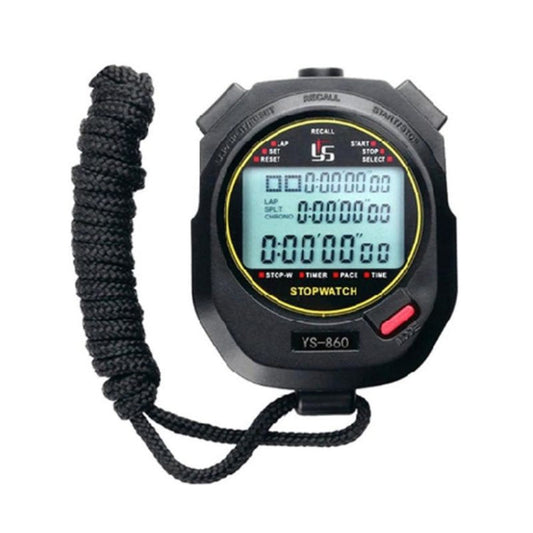 Skorter | YS Electronic Stopwatch Timer Training Running Watch, Style: YS-860 60 Memories (Black)