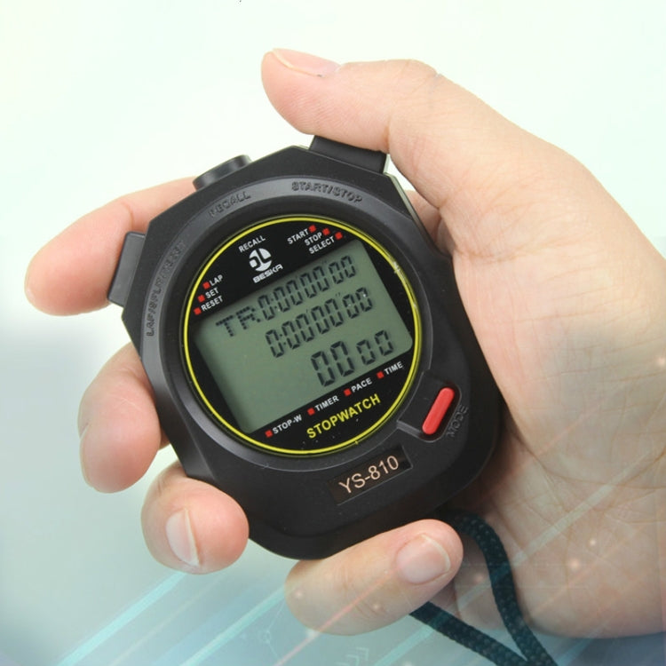 Skorter | YS Electronic Stopwatch Timer Training Running Watch, Style: YS-860 60 Memories (Black)
