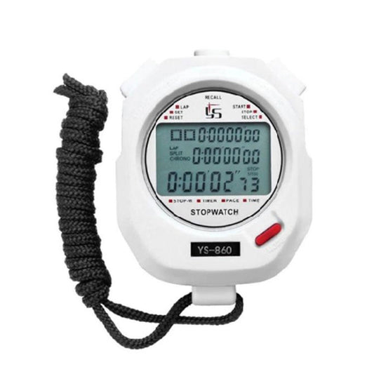 Skorter | YS Electronic Stopwatch Timer Training Running Watch, Style: YS-860 60 Memories (White)