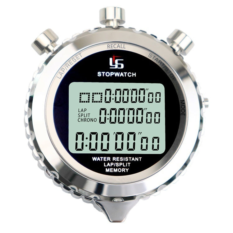 Skorter | YS Metal Stopwatch 3 Rows Display Running Training Electronic Timers, Style: YS-560 60 Memories