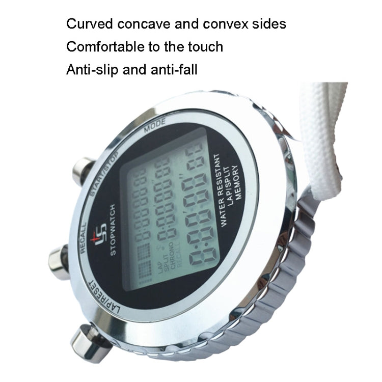 Skorter | YS Metal Stopwatch 3 Rows Display Running Training Electronic Timers, Style: YS-560 60 Memories