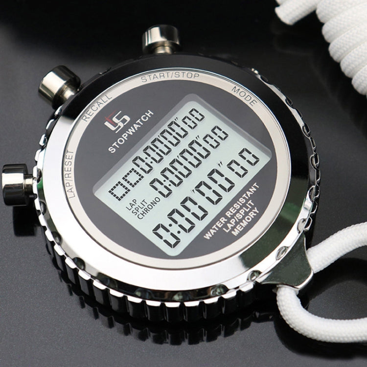 Skorter | YS Metal Stopwatch 3 Rows Display Running Training Electronic Timers, Style: YS-560 60 Memories