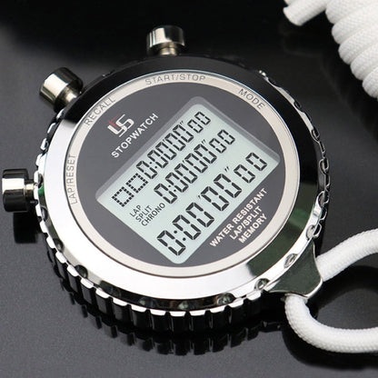 Skorter | YS Metal Stopwatch 3 Rows Display Running Training Electronic Timers, Style: YS-560 60 Memories