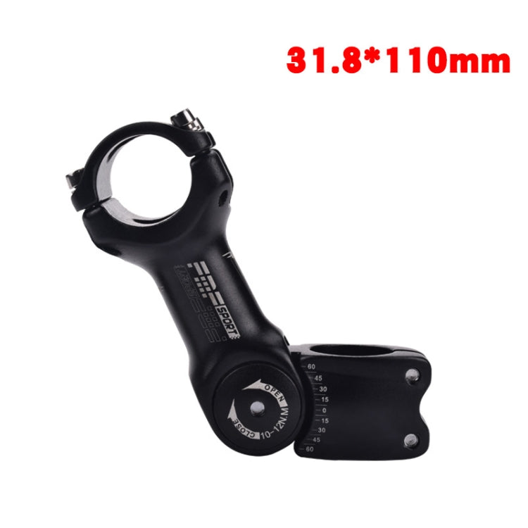 Skorter | FMFXTR Mountain Bike Adjustable Angle Handlebar Riser, Specification: 31.8x110mm