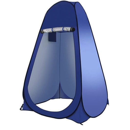 Skorter | Outdoor Camping Toilet Changing Tent Automatic Shower Bathing Tent, Style: Double Person(Blue)