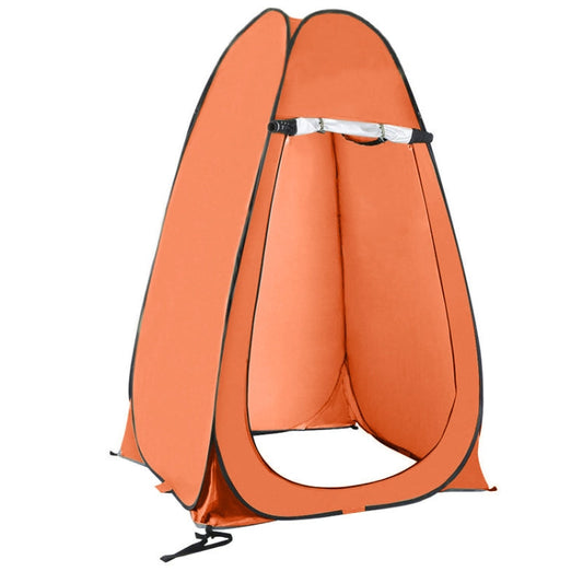 Skorter | Outdoor Camping Toilet Changing Tent Automatic Shower Bathing Tent, Style: Double Person(Orange)