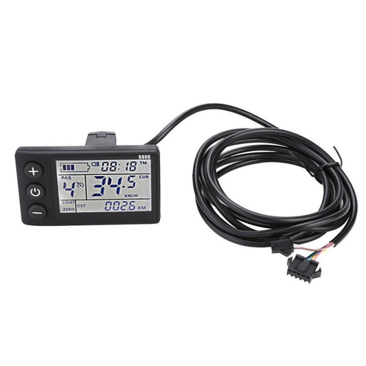 Skorter | S866 Electric Bicycle Mountain Bike LCD Meter, Specification: B Type