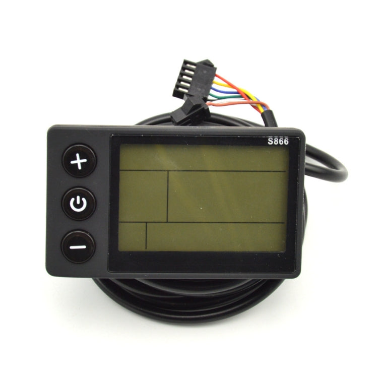Skorter | S866 Electric Bicycle Mountain Bike LCD Meter, Specification: B Type